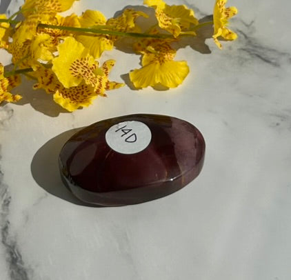 Mookaite  Palm Stone - 14D
