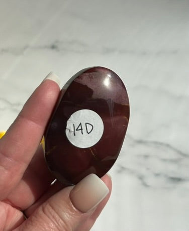 Mookaite  Palm Stone - 14D