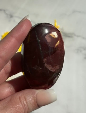 Mookaite  Palm Stone - 14D