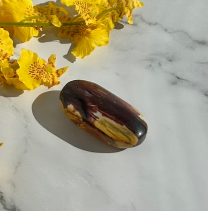 Mookaite Palm Stone - 02C