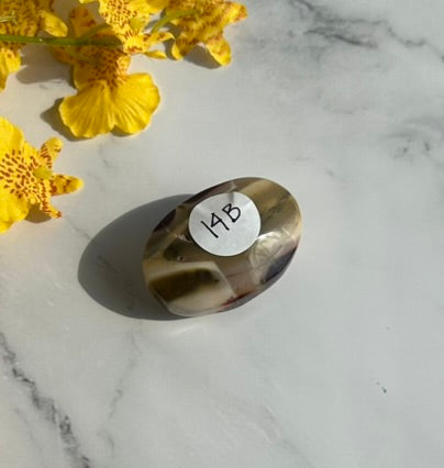 Mookaite  Palm Stone - 14B