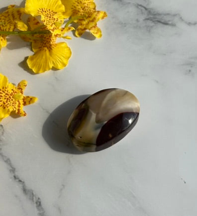 Mookaite  Palm Stone - 14B