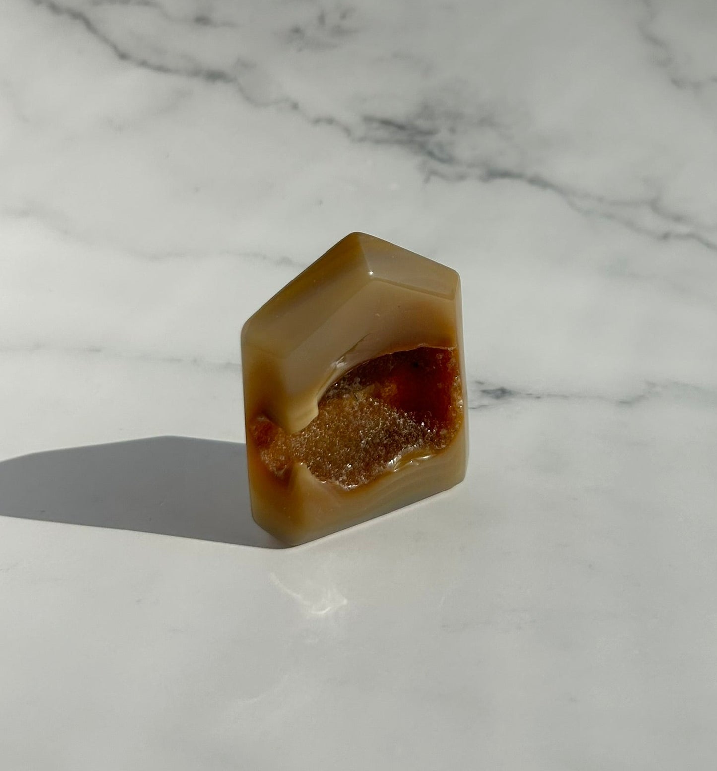 Druzy Agate Tower - 17B