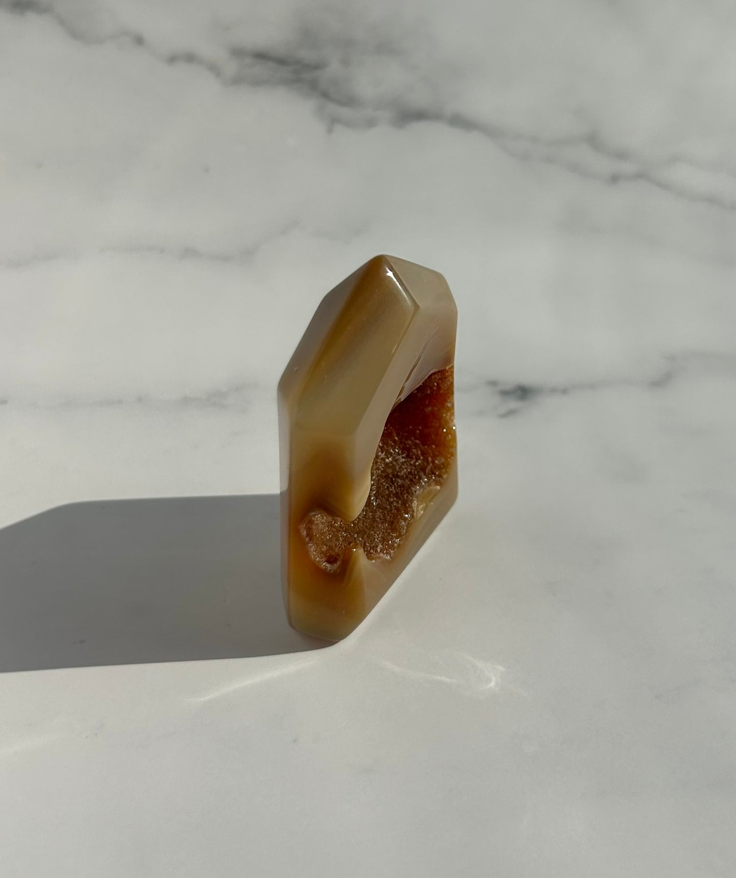 Druzy Agate Tower - 17B