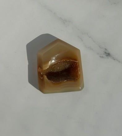 Druzy Agate Tower - 17B