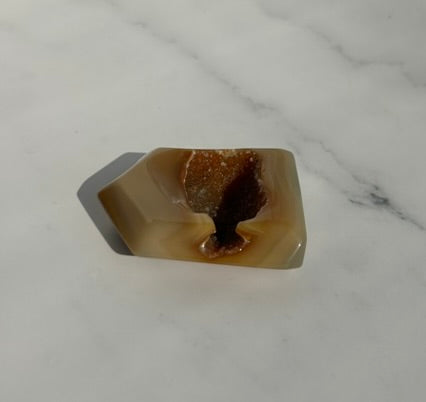 Druzy Agate Tower - 17B