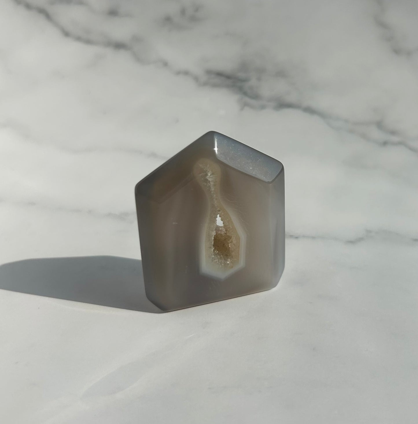 Druzy Agate Tower - 17A