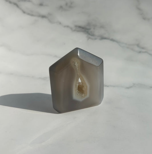 Druzy Agate Tower - 17A