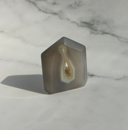 Druzy Agate Tower - 17A