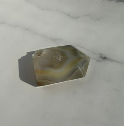 Druzy Agate Tower - 17C