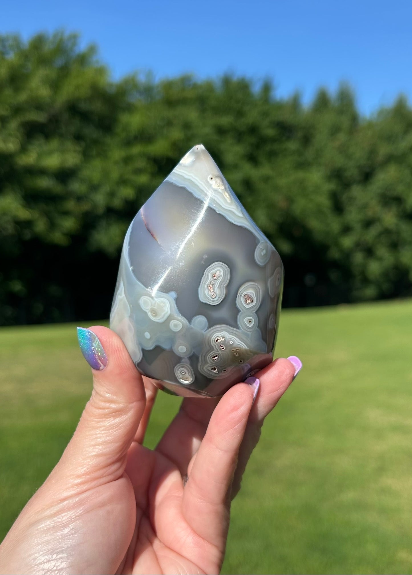 Orca Agate Flame - #4B