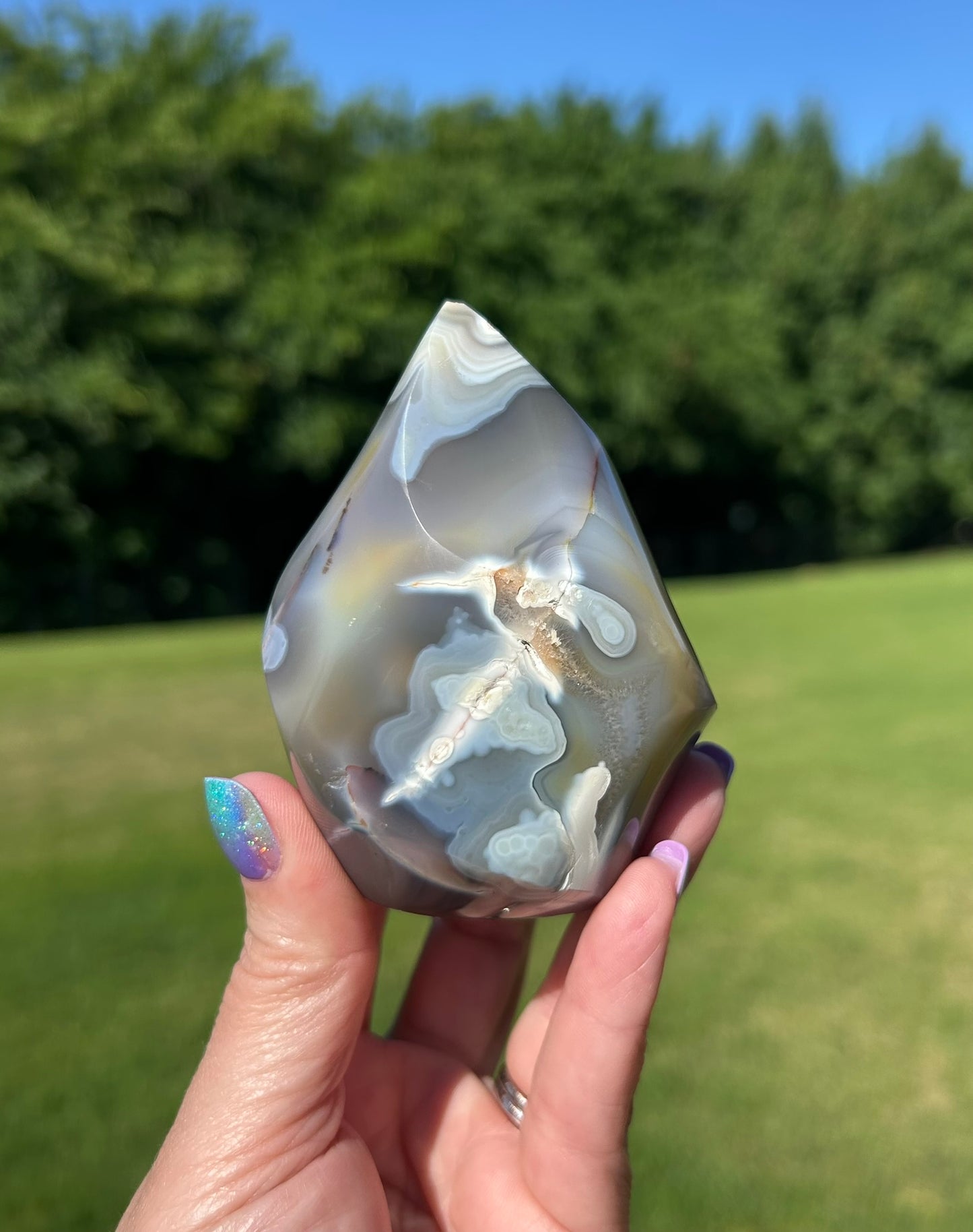 Orca Agate Flame - #4B