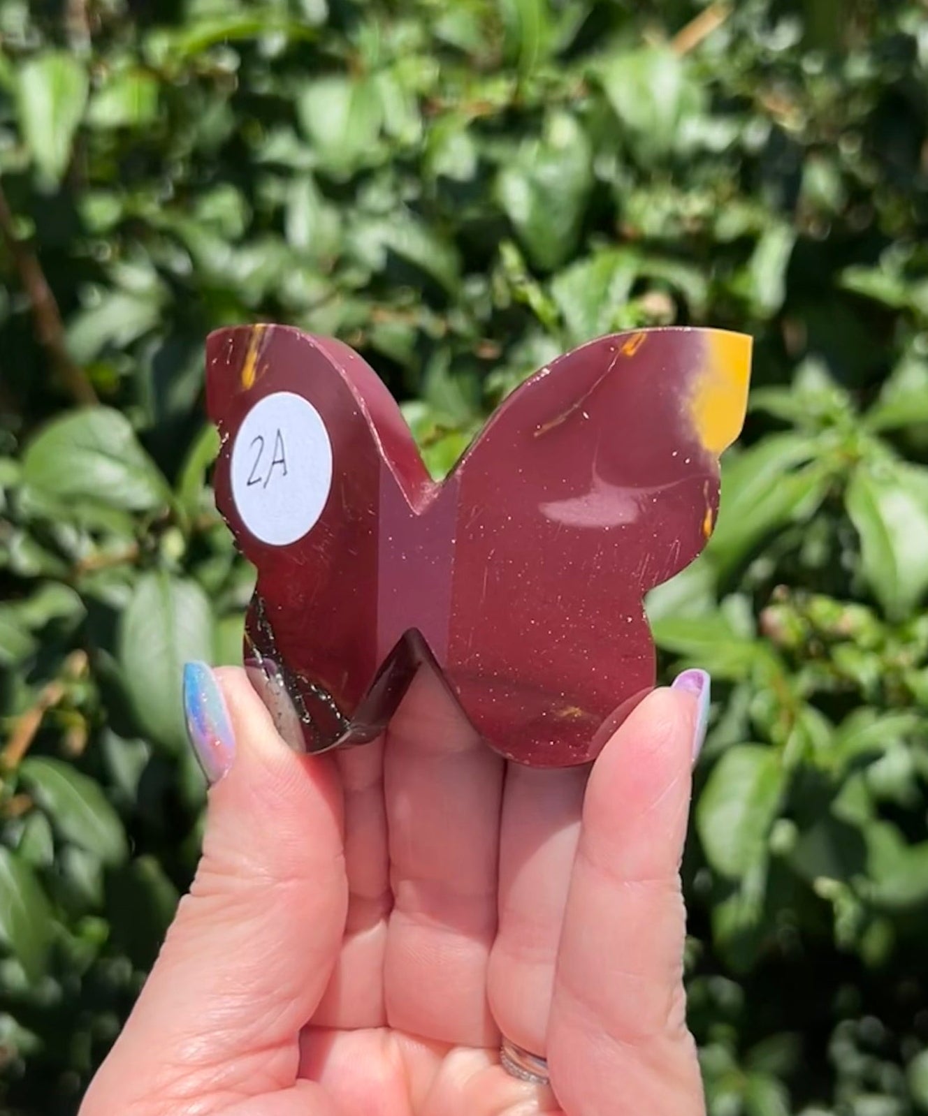 Mookaite 3D Butterfly - 2A