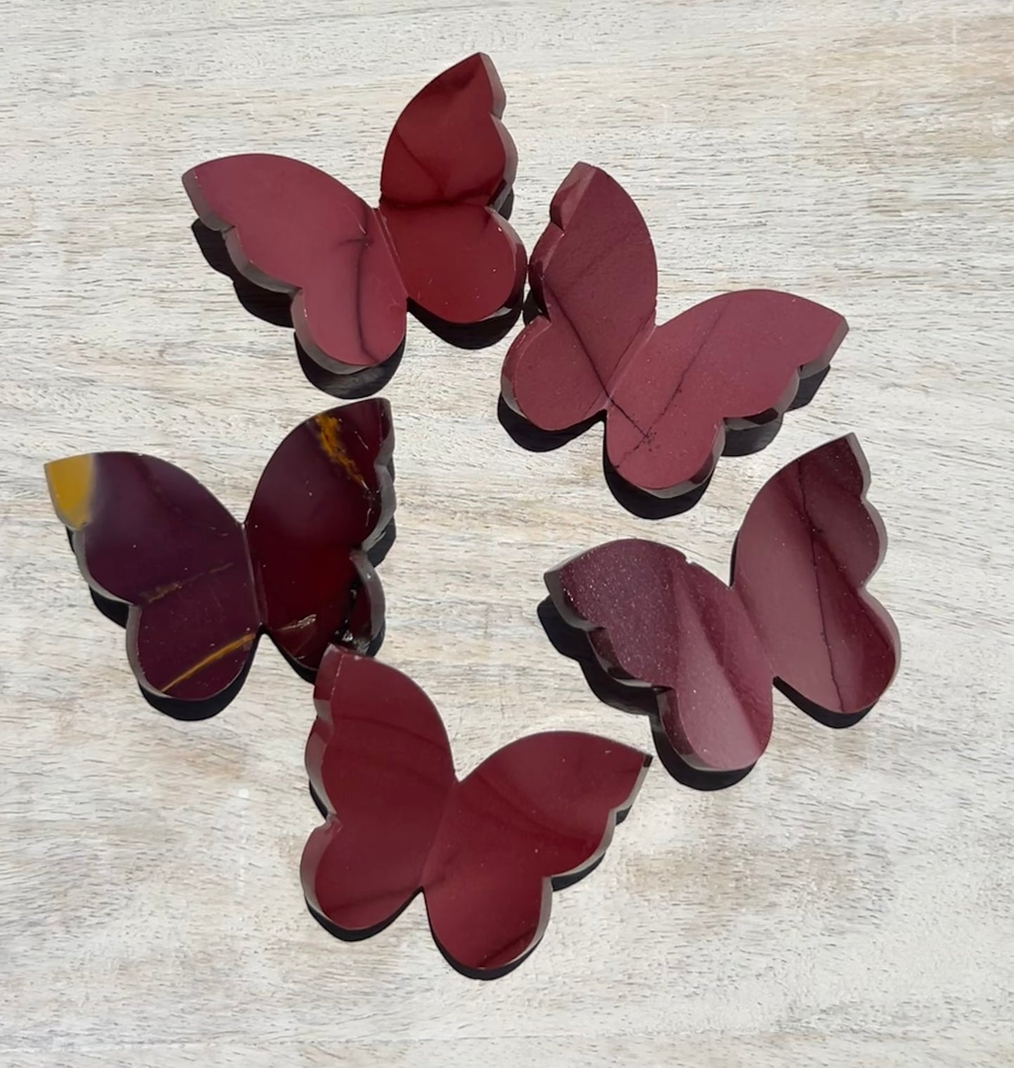 Mookaite 3D Butterfly - 2A