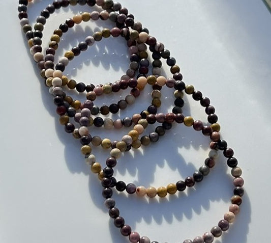 Mookaite Bracelet - 4mm - $4.99ea